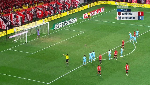 pp电子官网-【中超】费利佩戴帽 蓉城3比1新鹏城斩获5连胜